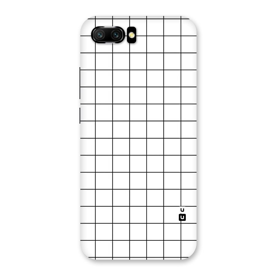 Simple Checks Back Case for Honor 10