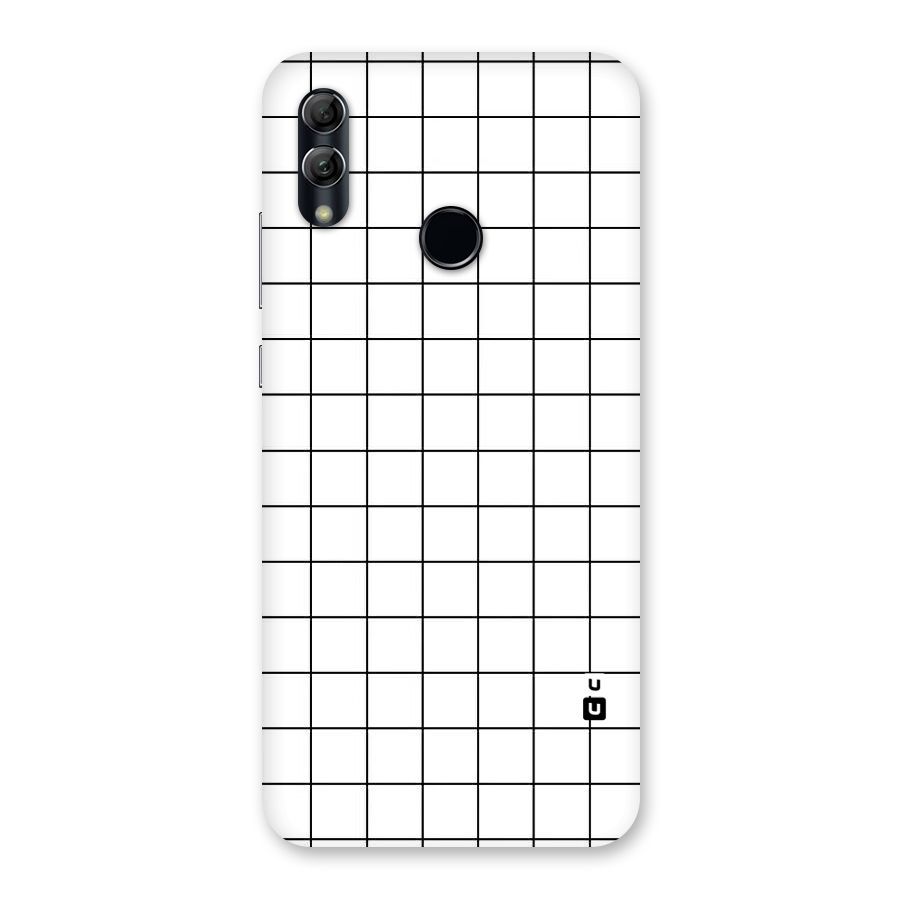 Simple Checks Back Case for Honor 10 Lite