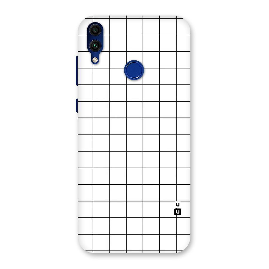Simple Checks Back Case for Honor 8C