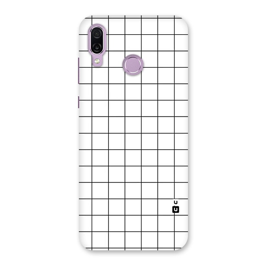 Simple Checks Back Case for Honor Play