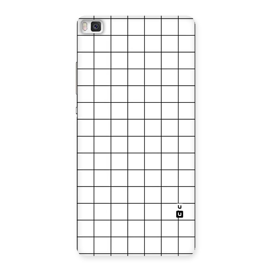 Simple Checks Back Case for Huawei P8