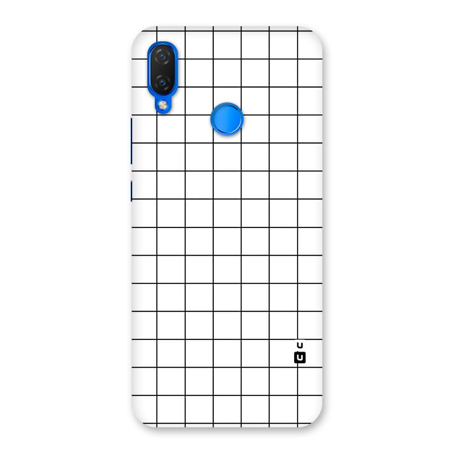Simple Checks Back Case for Huawei P Smart+