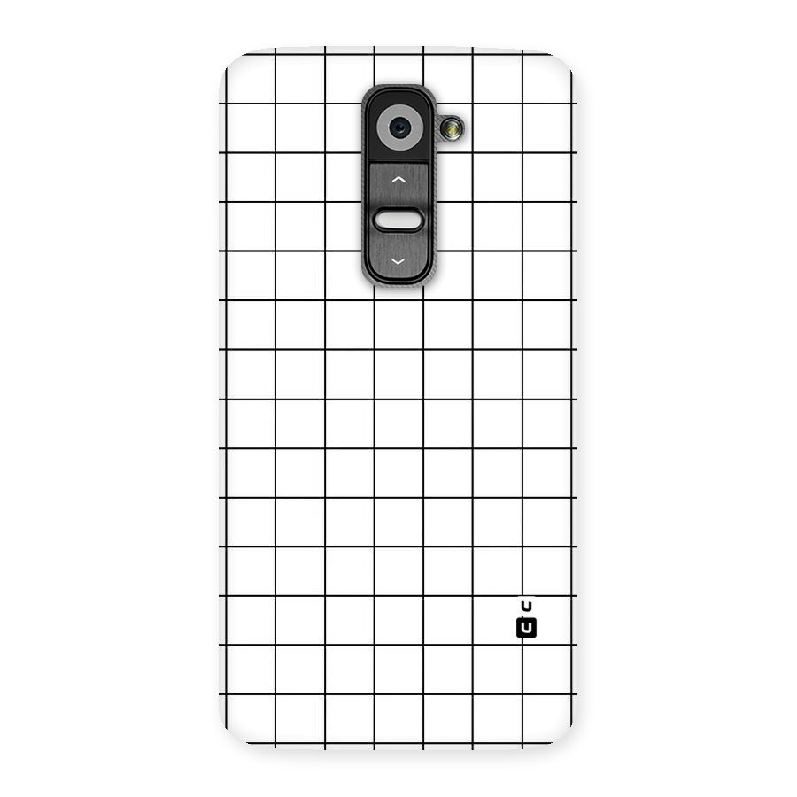 Simple Checks Back Case for LG G2