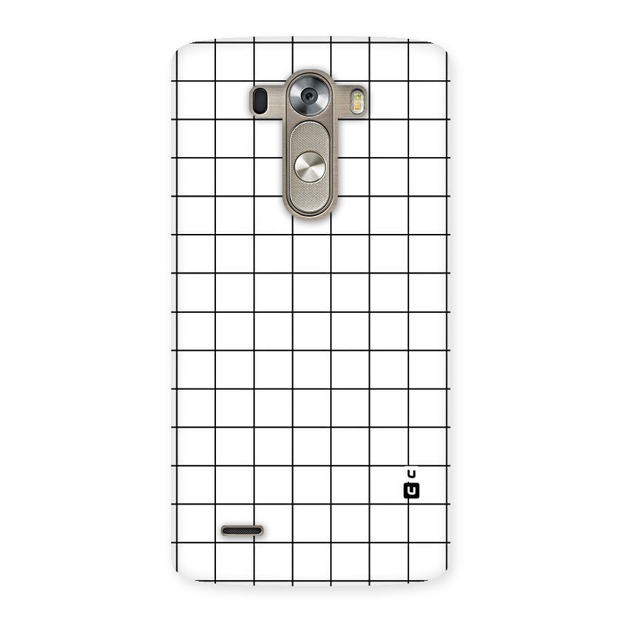 Simple Checks Back Case for LG G3
