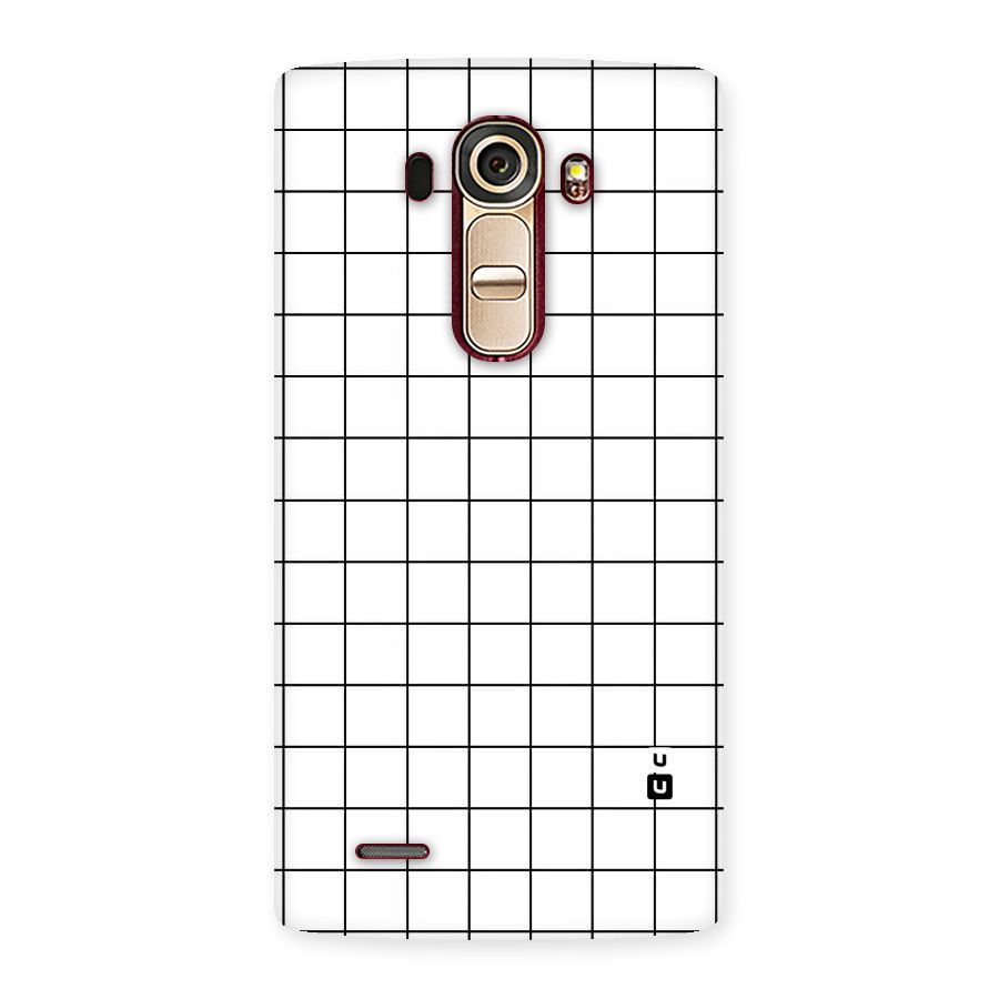 Simple Checks Back Case for LG G4