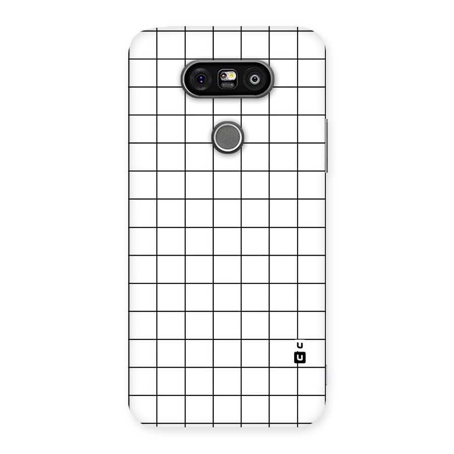 Simple Checks Back Case for LG G5