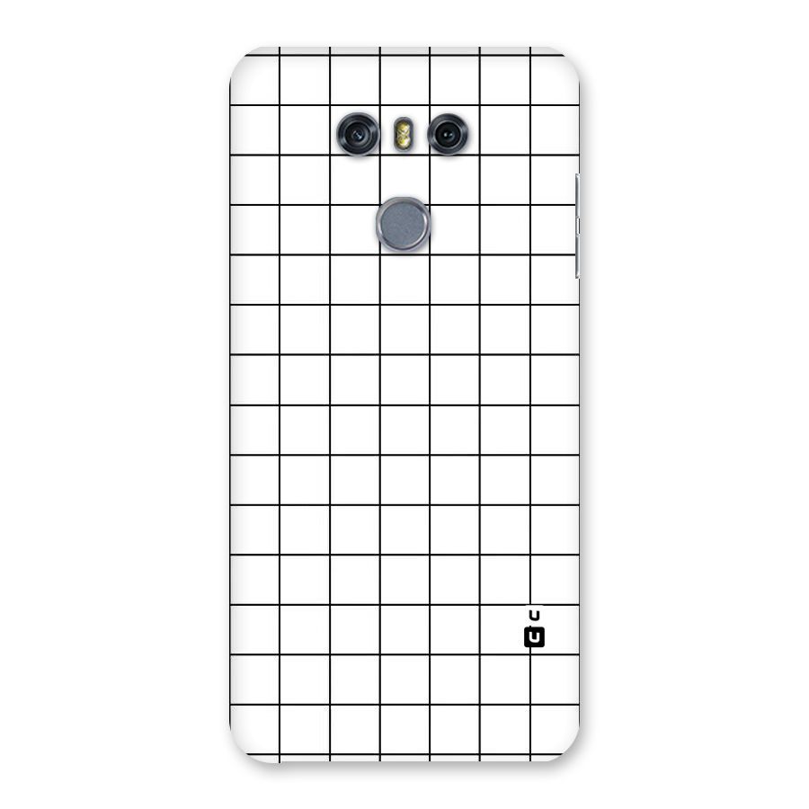 Simple Checks Back Case for LG G6
