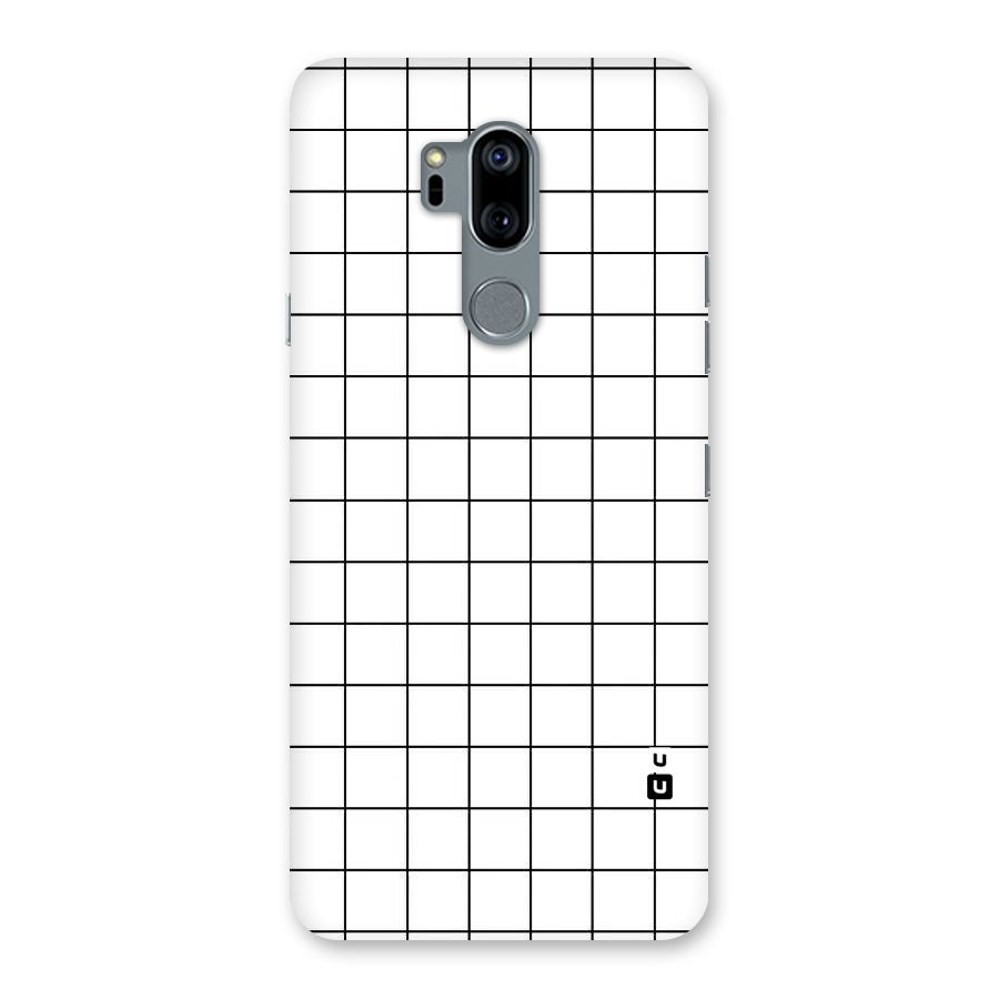 Simple Checks Back Case for LG G7