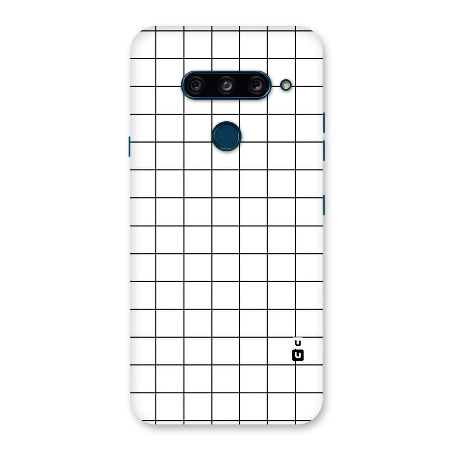 Simple Checks Back Case for LG  V40 ThinQ
