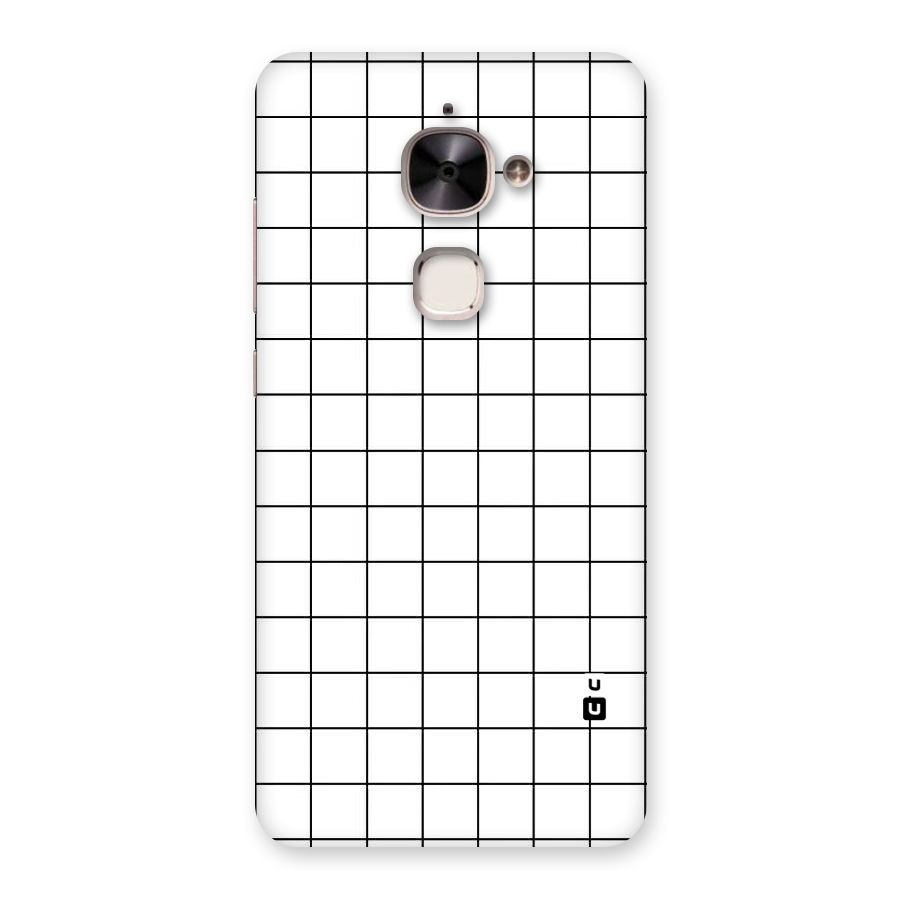 Simple Checks Back Case for Le 2