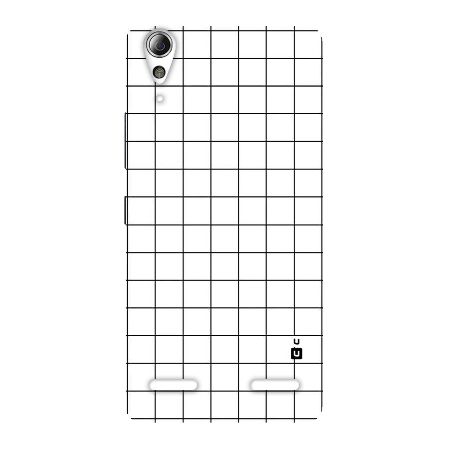 Simple Checks Back Case for Lenovo A6000