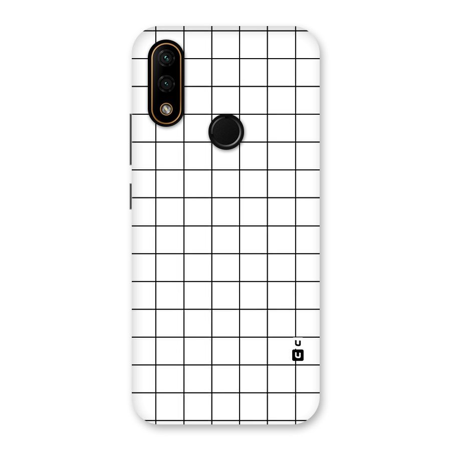 Simple Checks Back Case for Lenovo A6 Note
