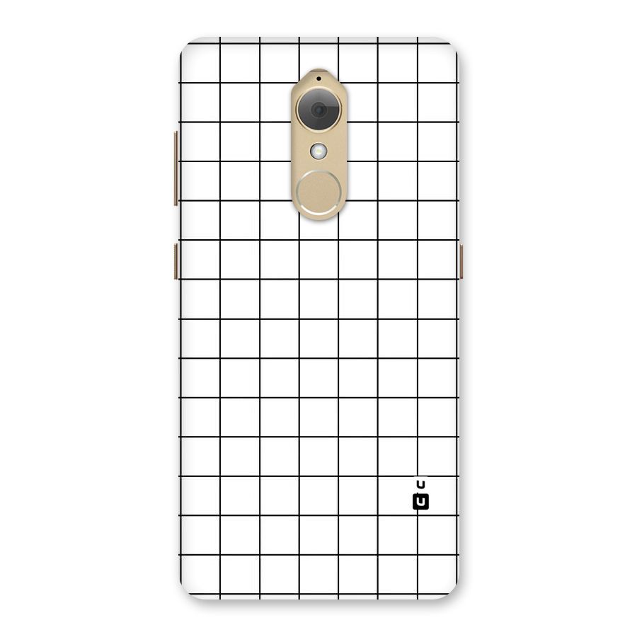 Simple Checks Back Case for Lenovo K8