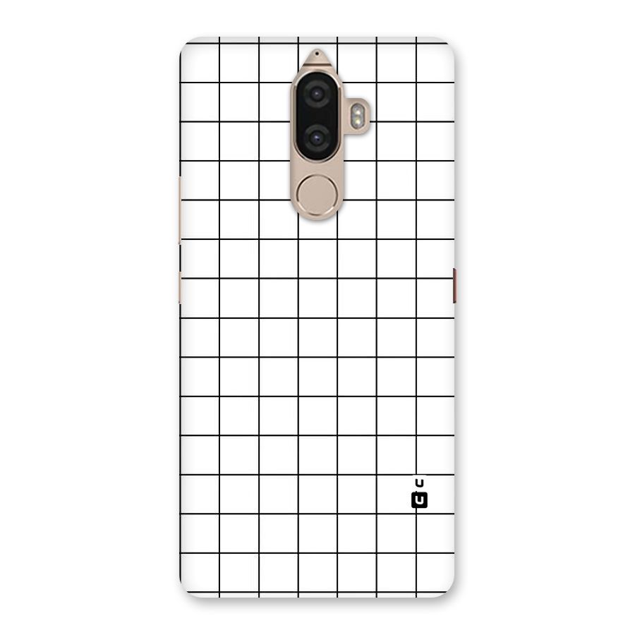 Simple Checks Back Case for Lenovo K8 Note