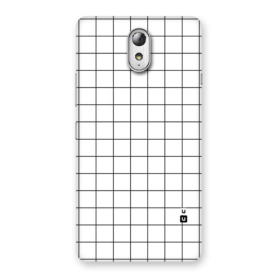 Simple Checks Back Case for Lenovo Vibe P1M