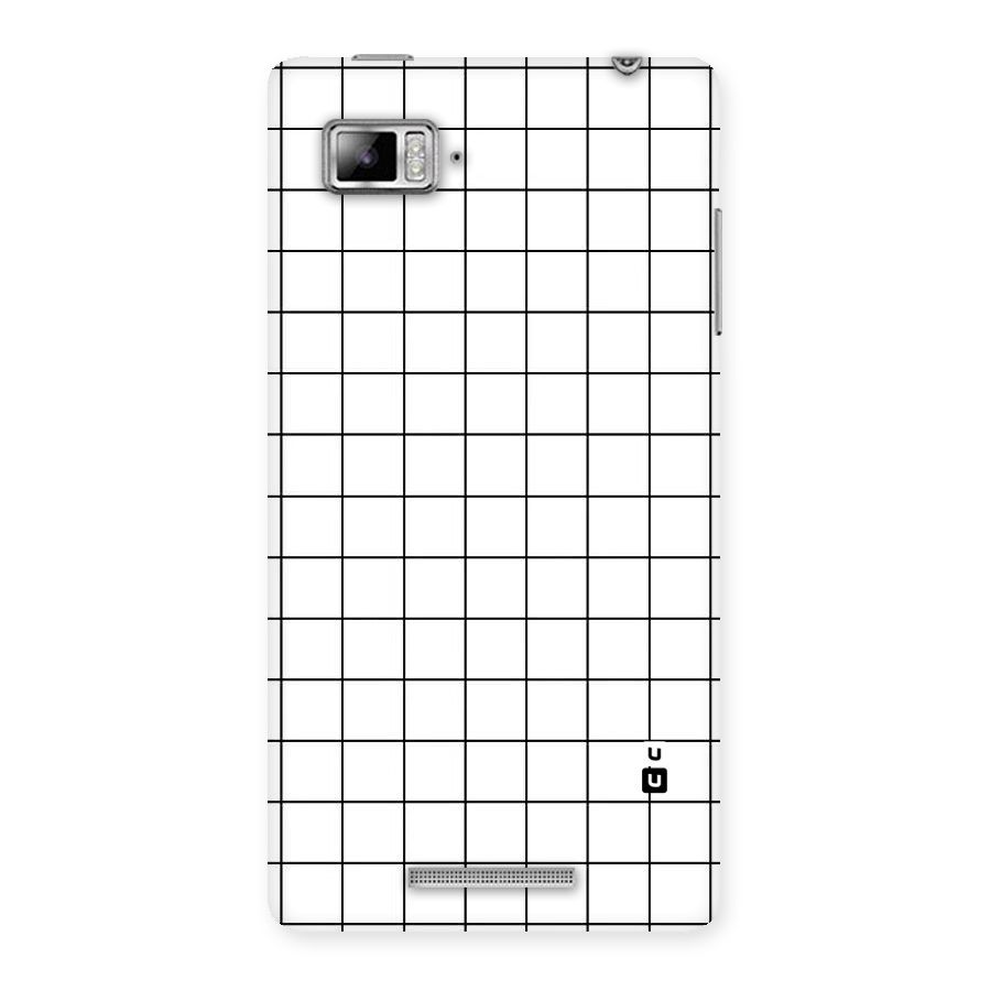 Simple Checks Back Case for Lenovo Vibe Z K910