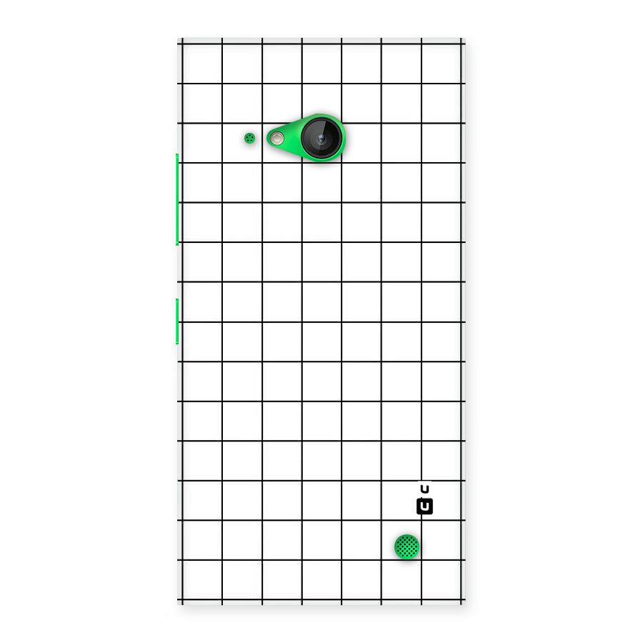 Simple Checks Back Case for Lumia 730