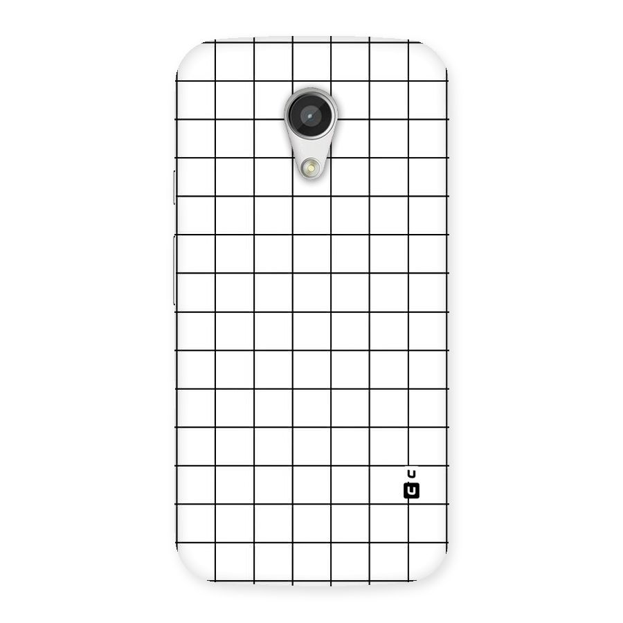 Simple Checks Back Case for Moto G 2nd Gen
