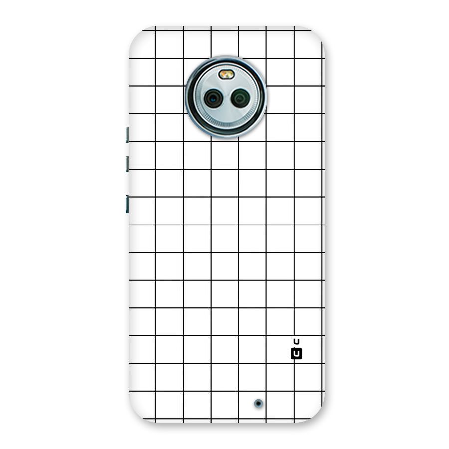 Simple Checks Back Case for Moto X4