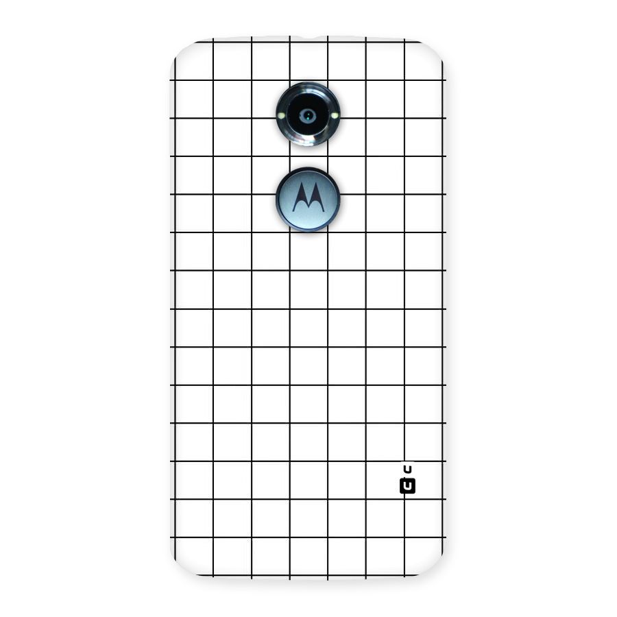Simple Checks Back Case for Moto X 2nd Gen
