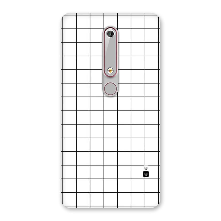 Simple Checks Back Case for Nokia 6.1