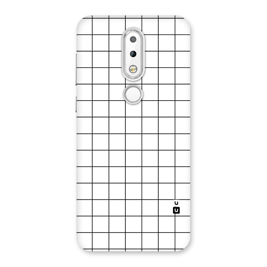 Simple Checks Back Case for Nokia 6.1 Plus