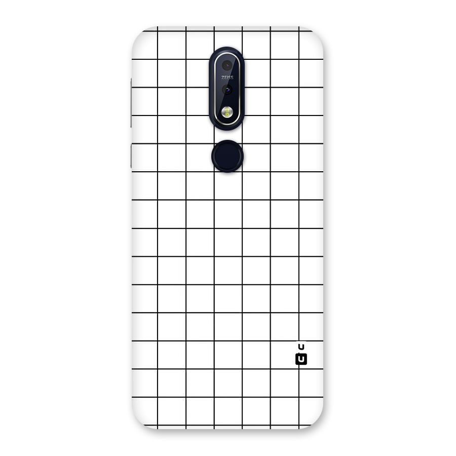 Simple Checks Back Case for Nokia 7.1