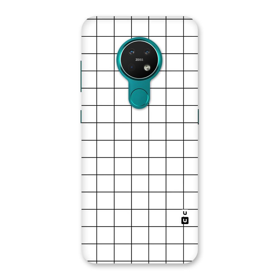 Simple Checks Back Case for Nokia 7.2
