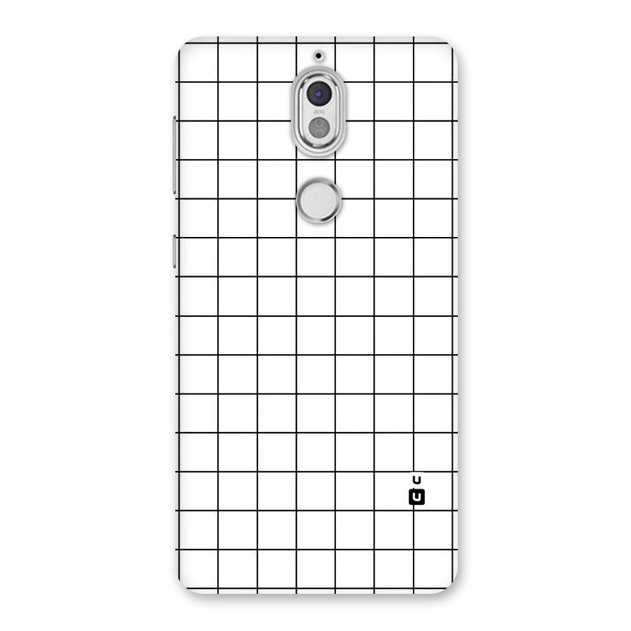 Simple Checks Back Case for Nokia 7