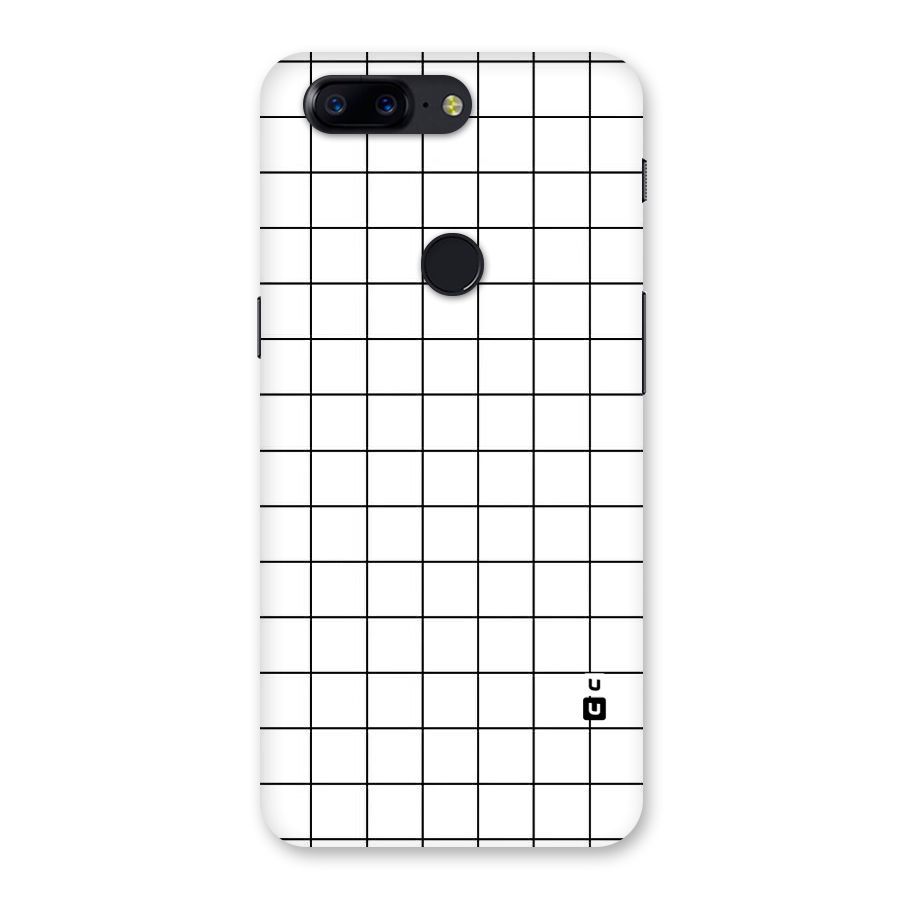 Simple Checks Back Case for OnePlus 5T