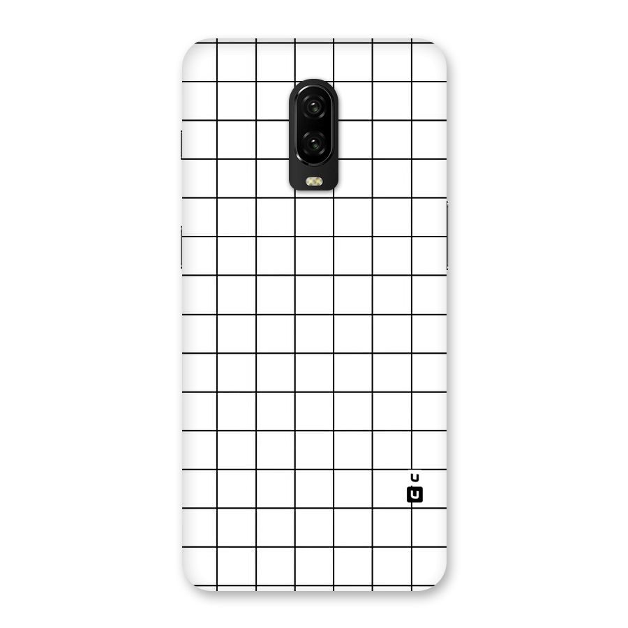 Simple Checks Back Case for OnePlus 6T