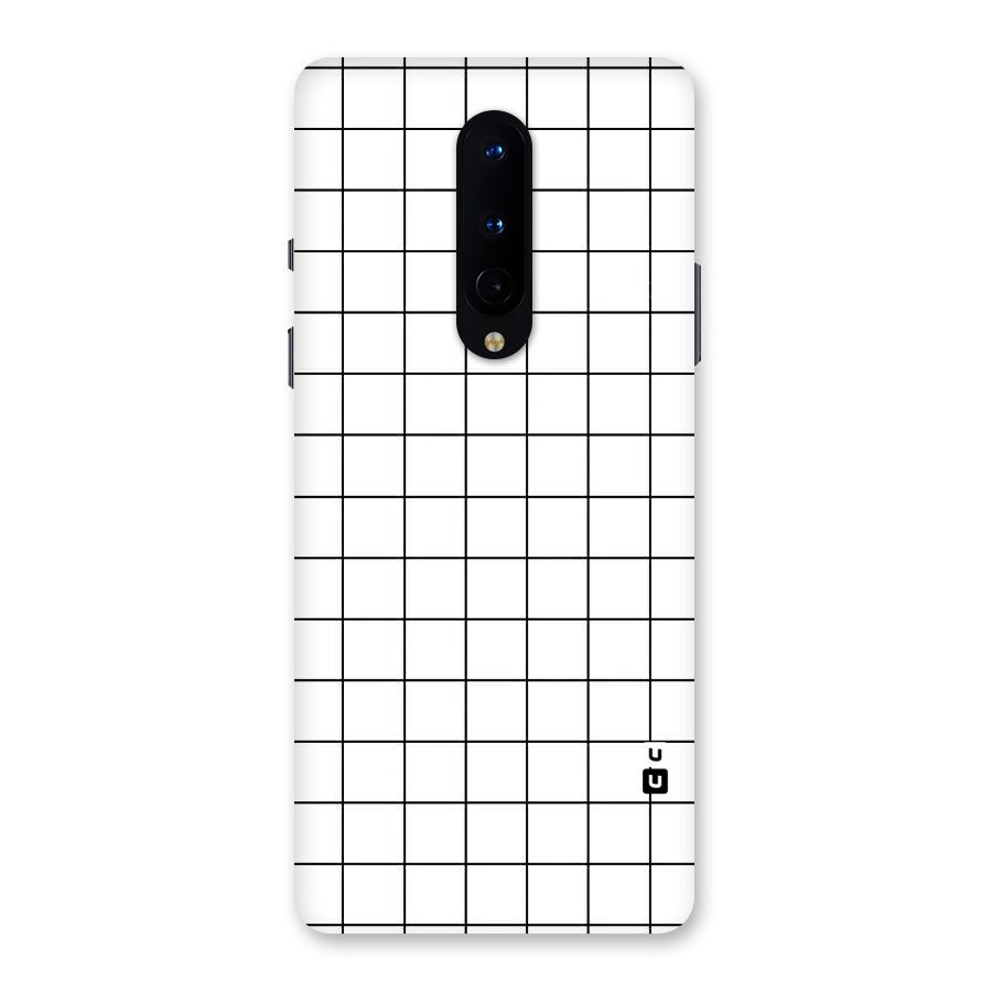 Simple Checks Back Case for OnePlus 8