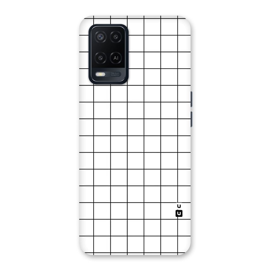 Simple Checks Back Case for Oppo A54