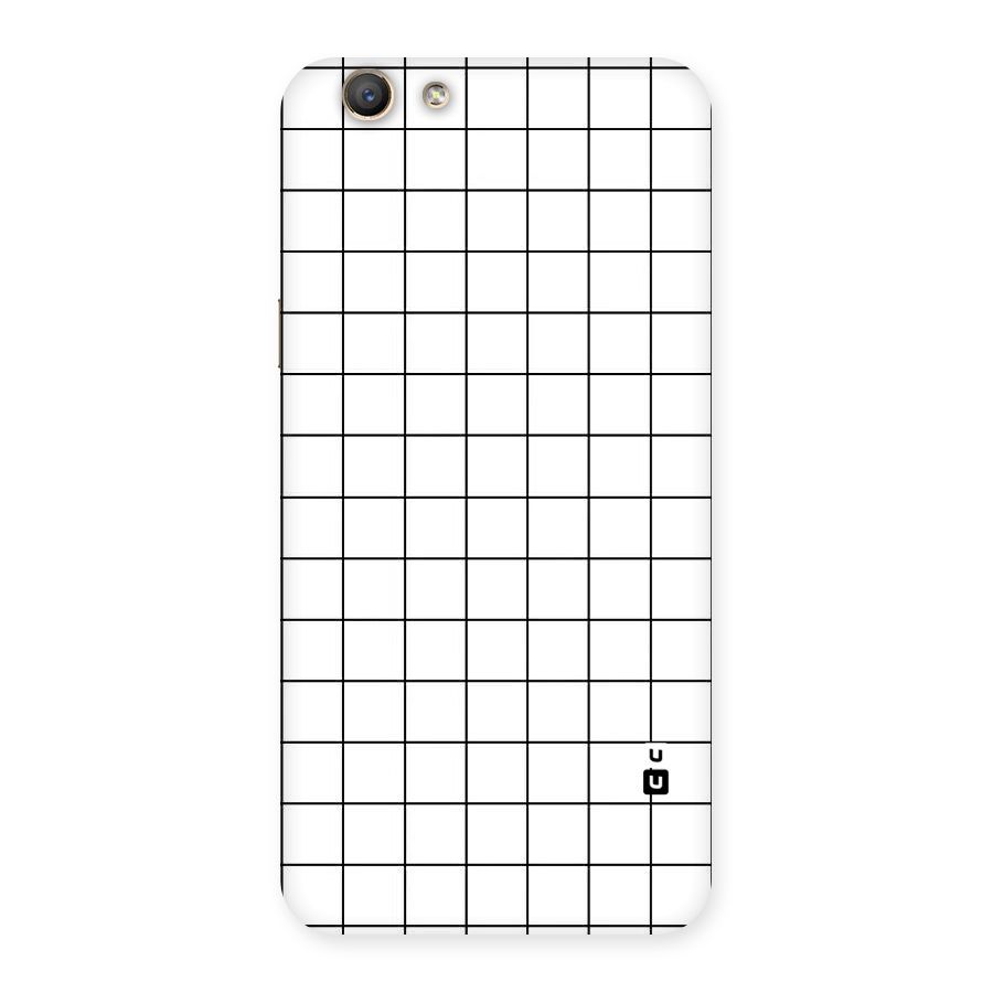 Simple Checks Back Case for Oppo A59