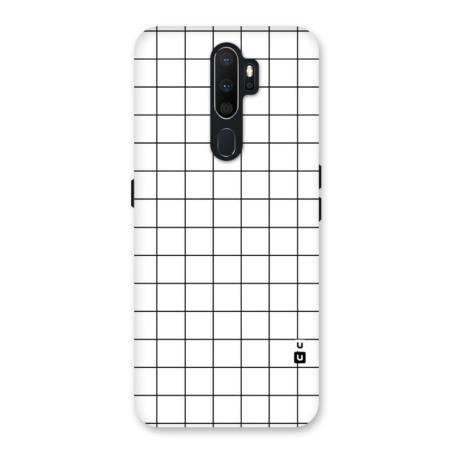 Simple Checks Back Case for Oppo A5 (2020)