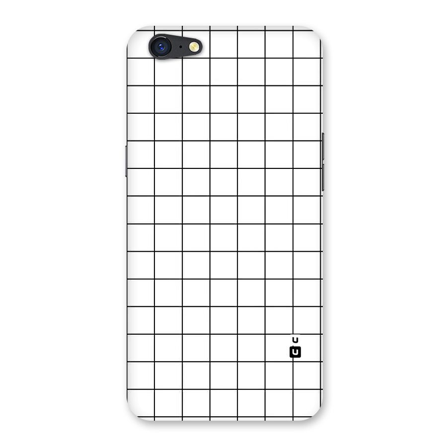 Simple Checks Back Case for Oppo A71