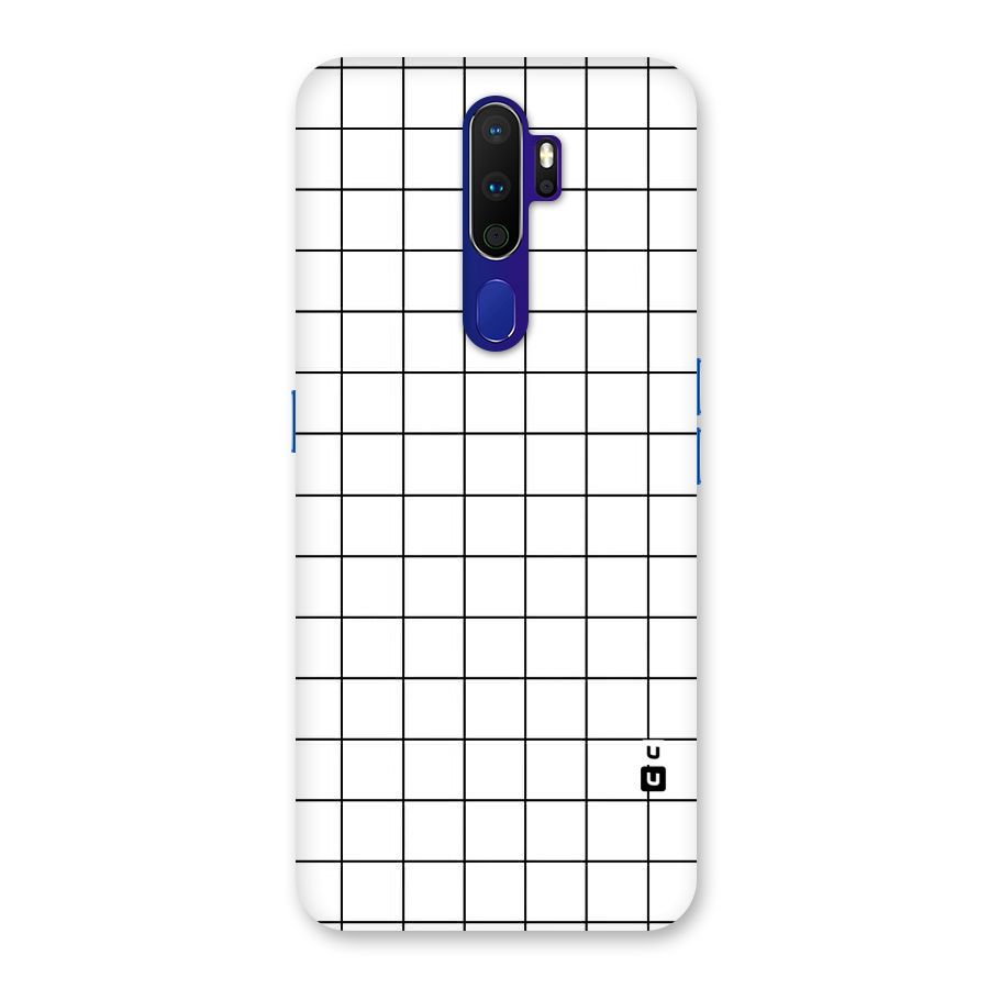 Simple Checks Back Case for Oppo A9 (2020)
