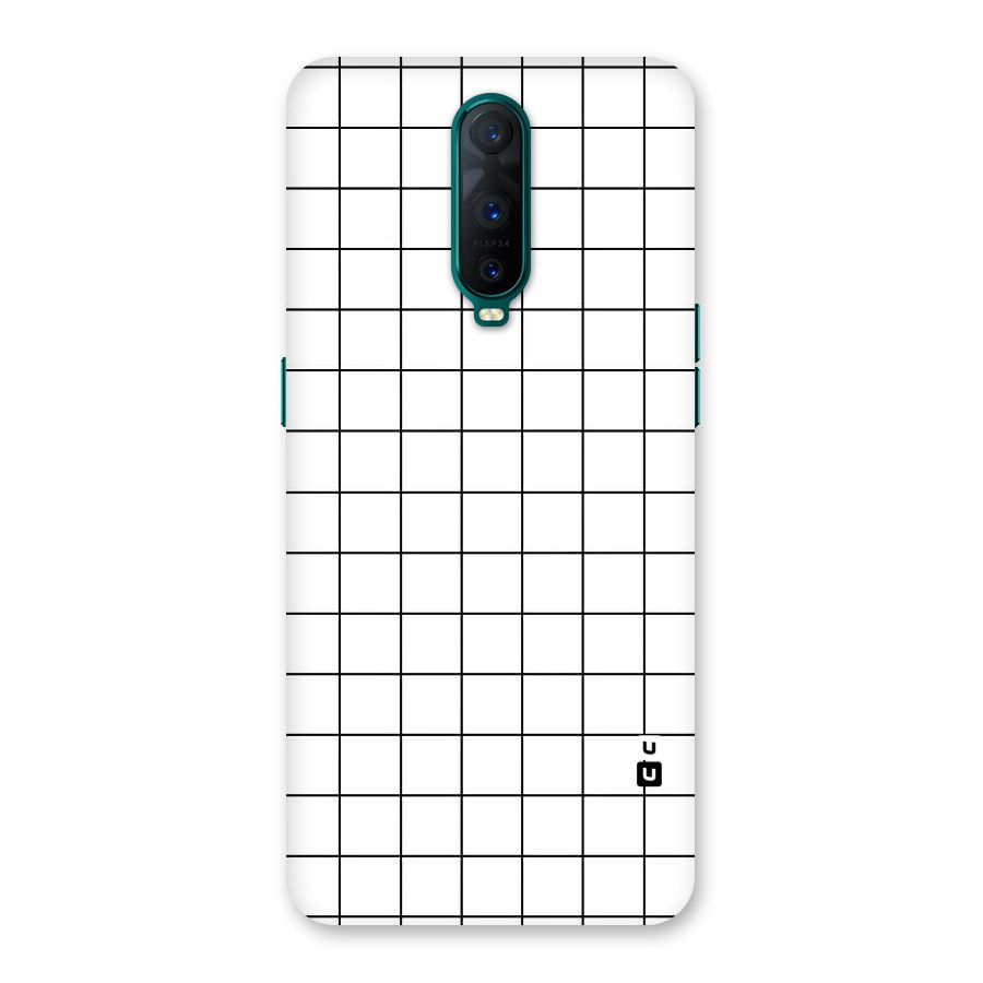 Simple Checks Back Case for Oppo R17 Pro