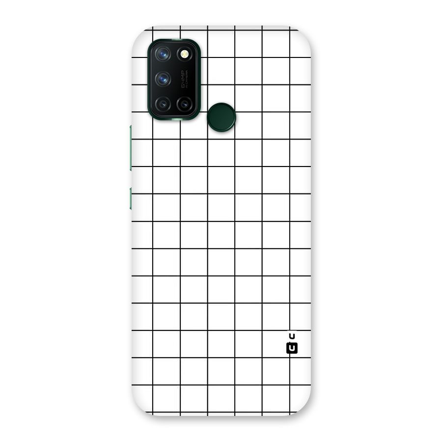 Simple Checks Back Case for Realme 7i