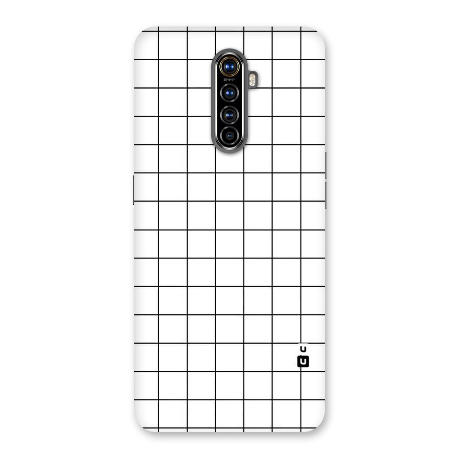 Simple Checks Back Case for Realme X2 Pro