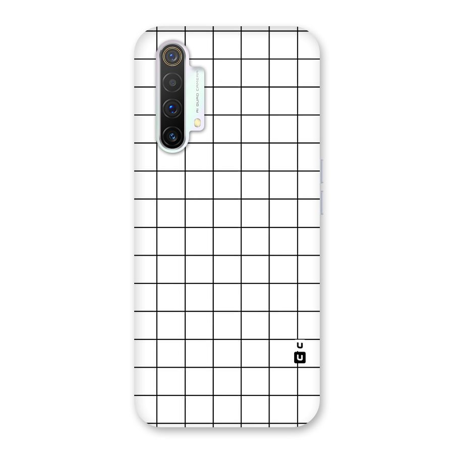 Simple Checks Back Case for Realme X3