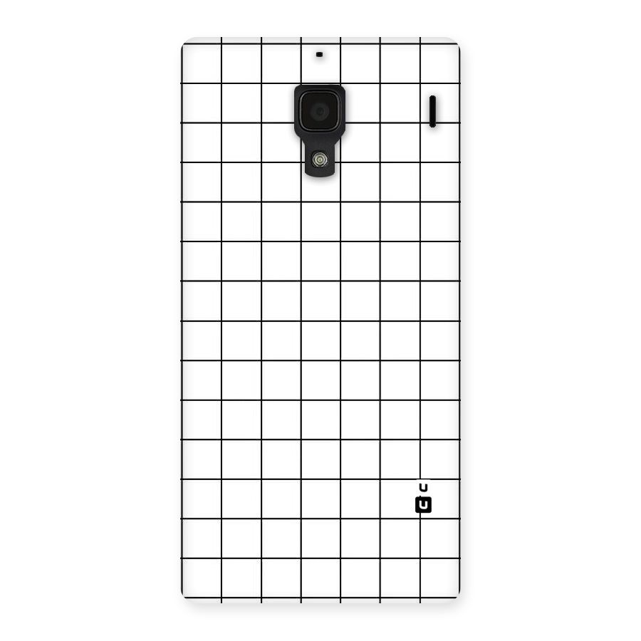 Simple Checks Back Case for Redmi 1S
