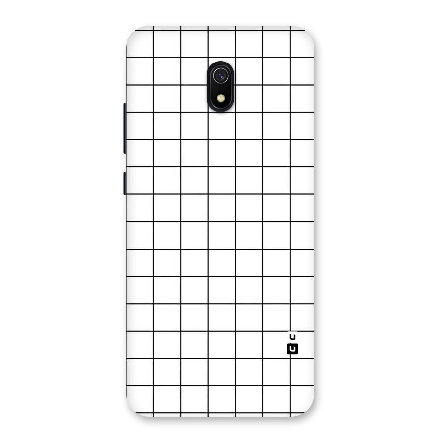 Simple Checks Back Case for Redmi 8A