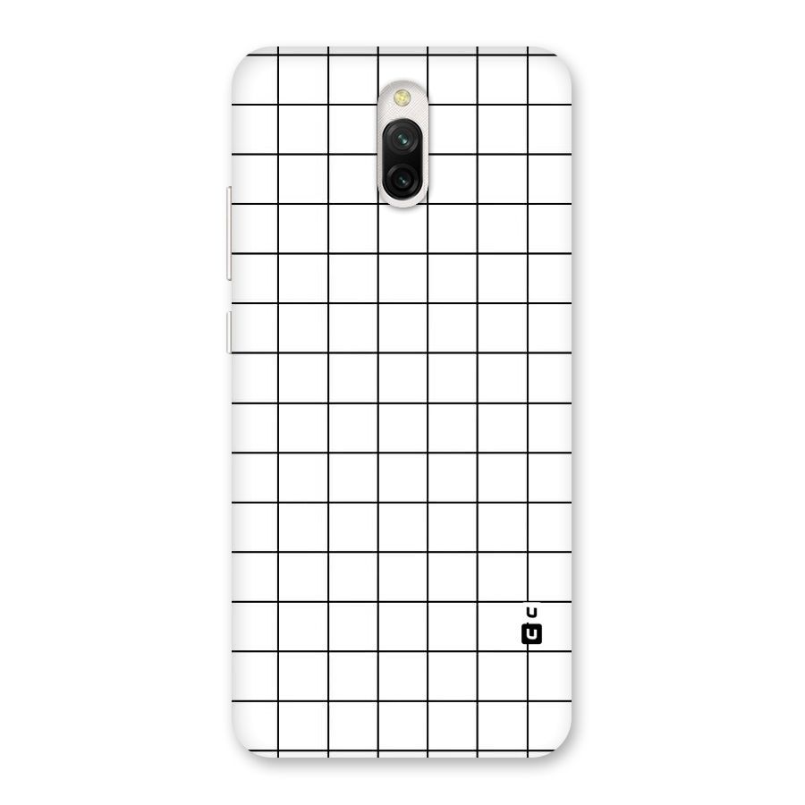 Simple Checks Back Case for Redmi 8A Dual