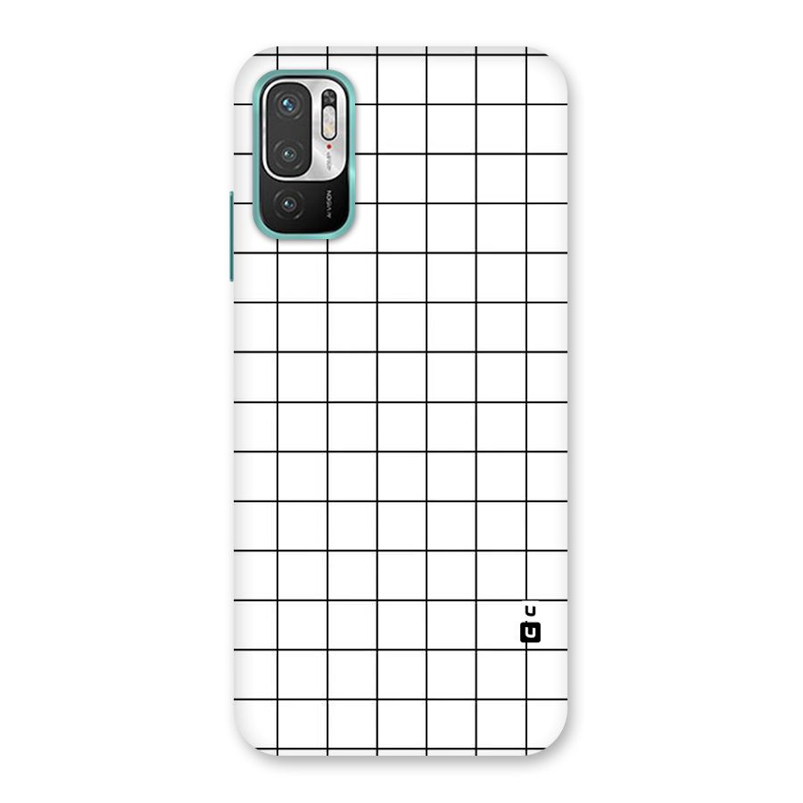 Simple Checks Back Case for Redmi Note 10T 5G