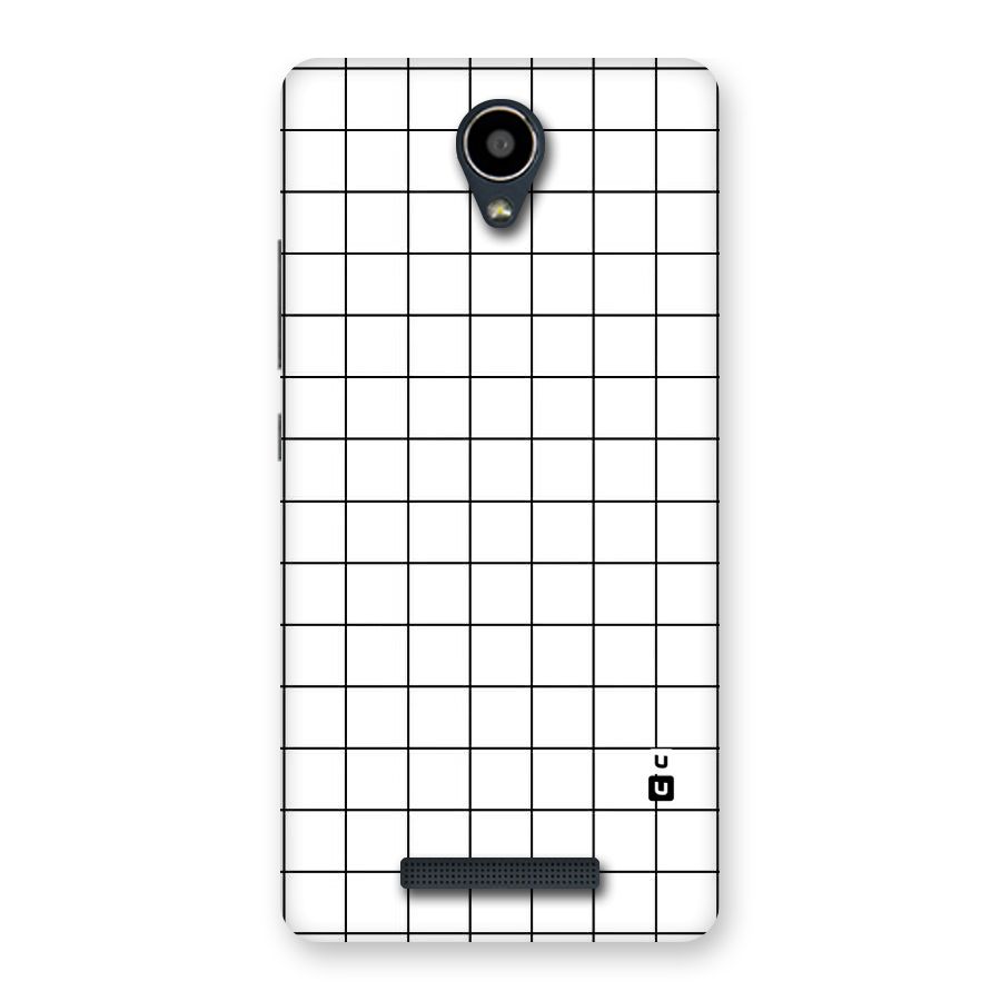 Simple Checks Back Case for Redmi Note 2