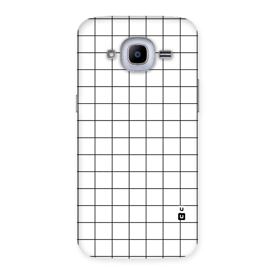 Simple Checks Back Case for Samsung Galaxy J2 Pro