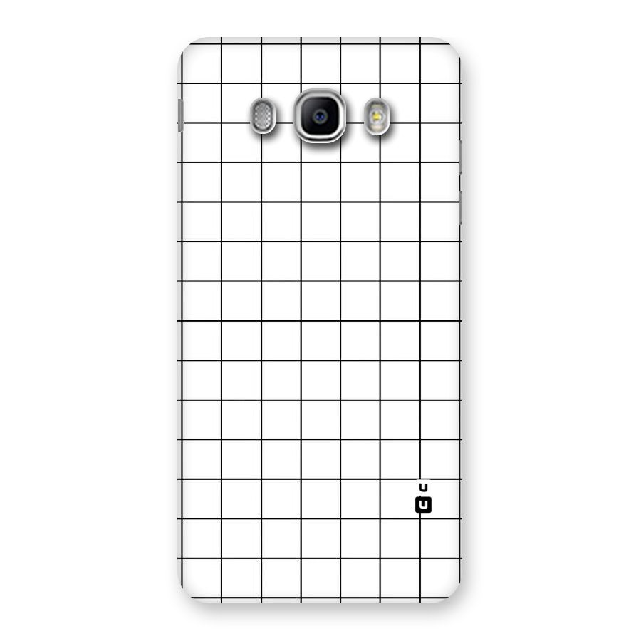 Simple Checks Back Case for Samsung Galaxy J5 2016