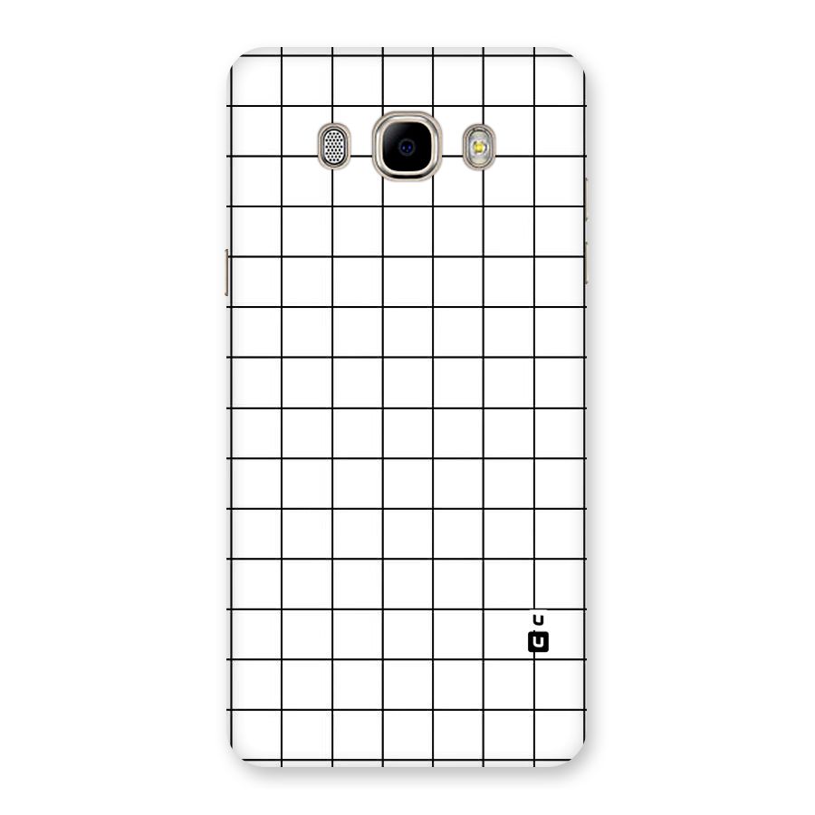 Simple Checks Back Case for Samsung Galaxy J7 2016