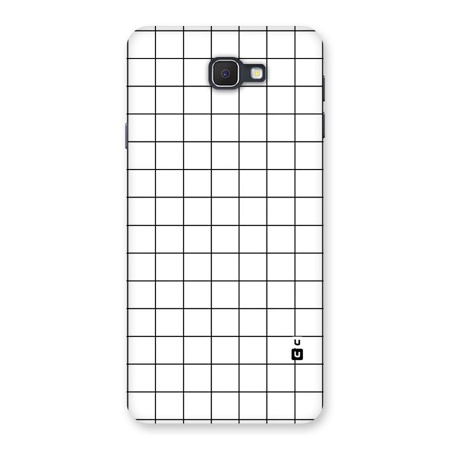 Simple Checks Back Case for Samsung Galaxy J7 Prime